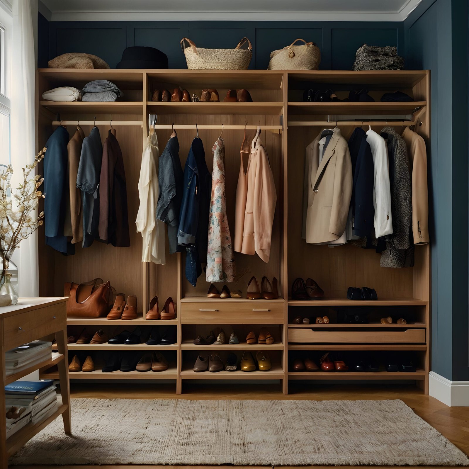 Smart Storage in Wardrobe Design for Delhi NCR