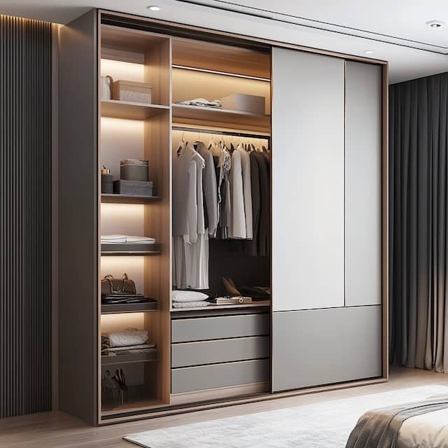 closet-with-white-door-that-says-walk-closet
