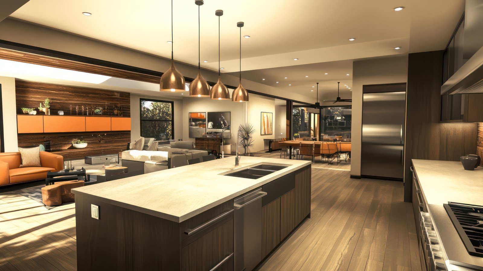 kitchen-with-large-island-large-refrigerator