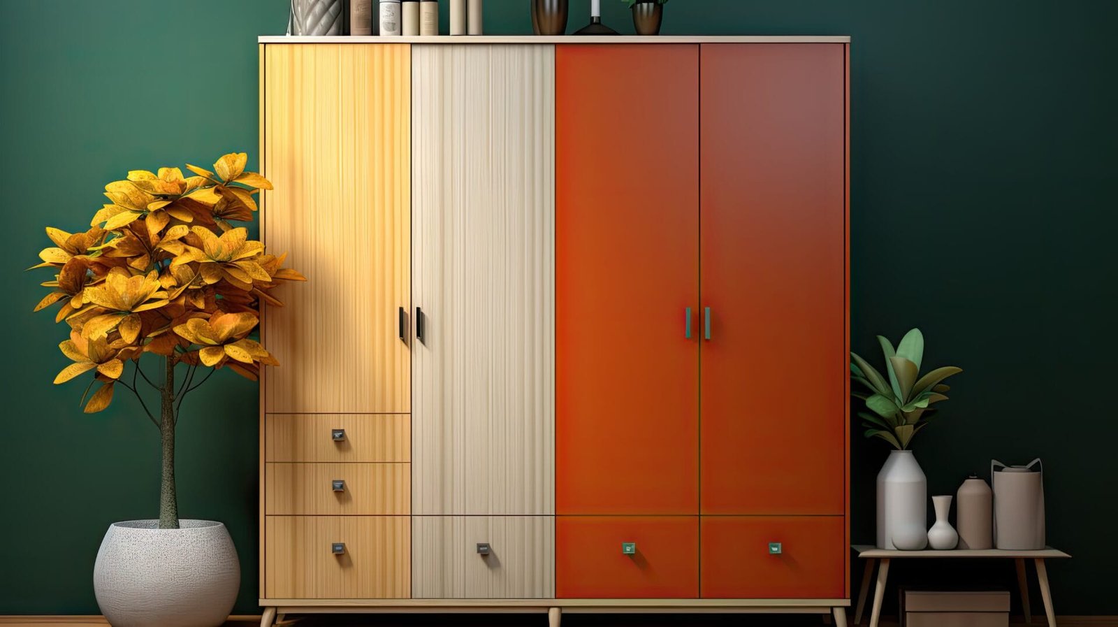 Modular Wardrobe Design for Small Bedrooms in Delhi NCR
