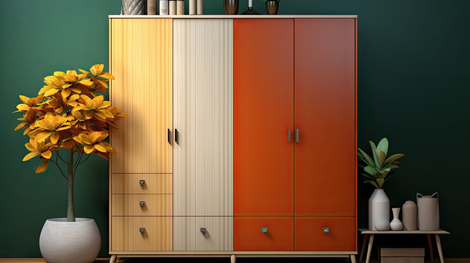 Modular Wardrobe Design for Small Bedrooms in Delhi NCR
