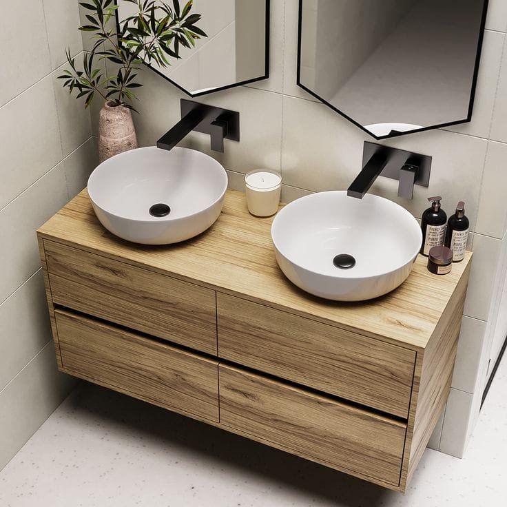 Double Sink Vanities: The Perfect Solution for Larger Bathrooms