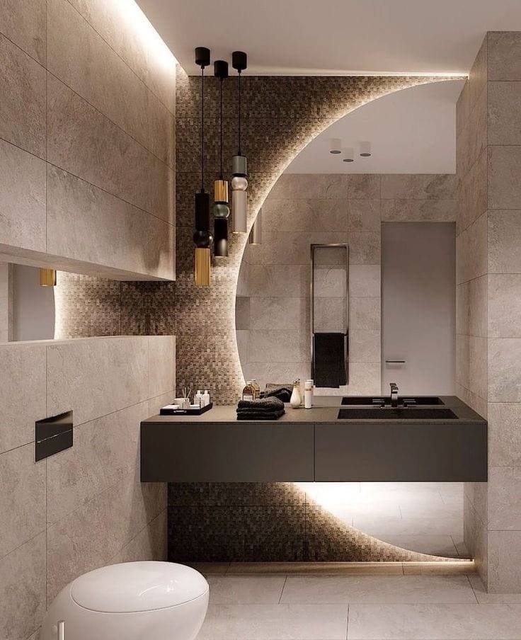 Floating Vanities: Space-Saving Designs with a Modern Touch