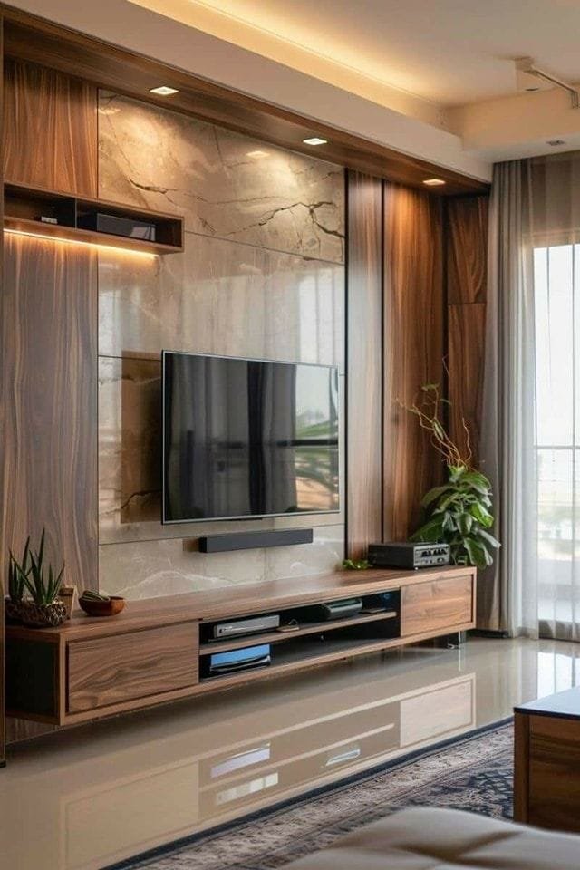 Maximizing Space with Wall-Mounted TV Units for Modern Homes